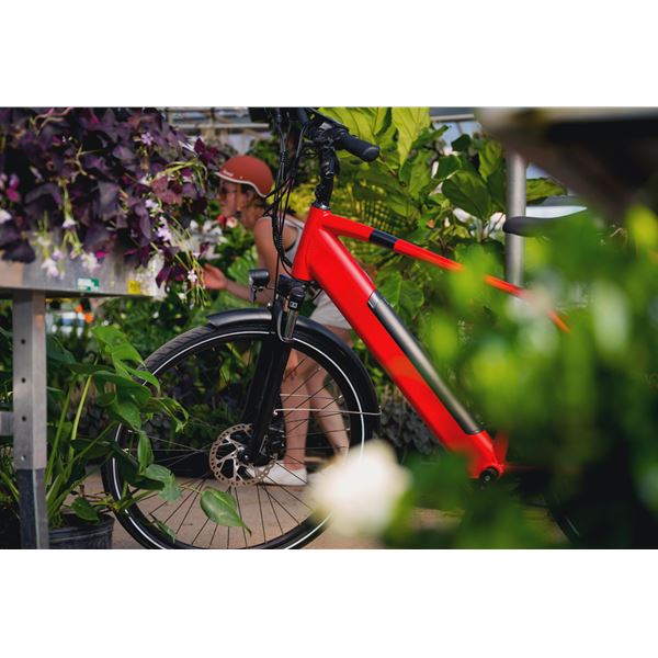 Urban Commuter E-Bike - 500W Brushless Motor 48V14Ah 80km Range Hydraulic Disc Brakes | Urban high step